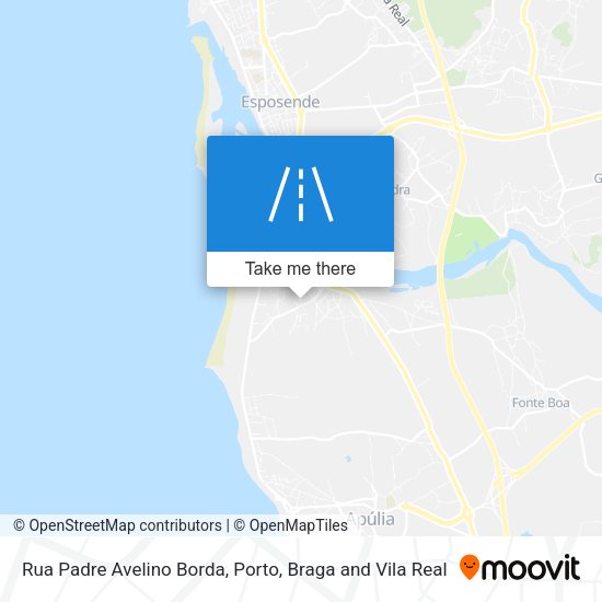 Rua Padre Avelino Borda map