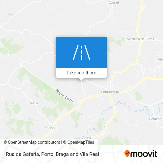 Rua da Gafaria map