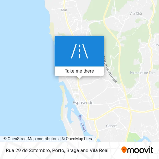 Rua 29 de Setembro map