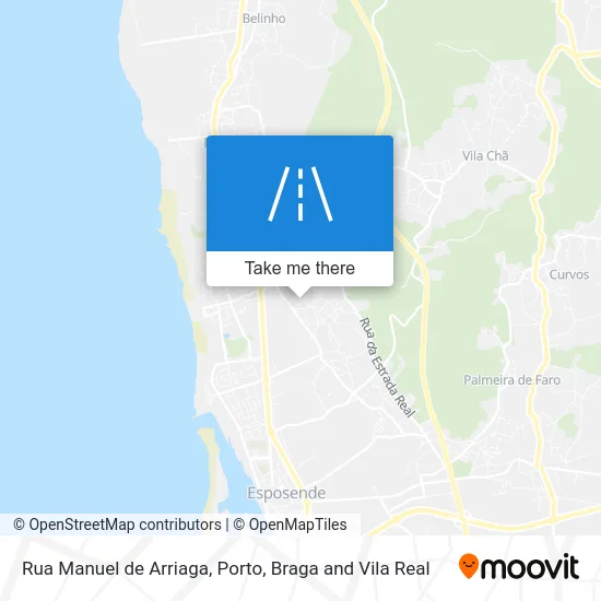 Rua Manuel de Arriaga map