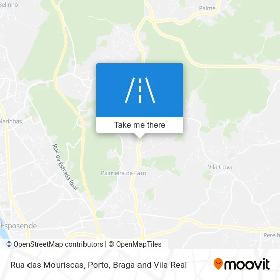 Rua das Mouriscas map