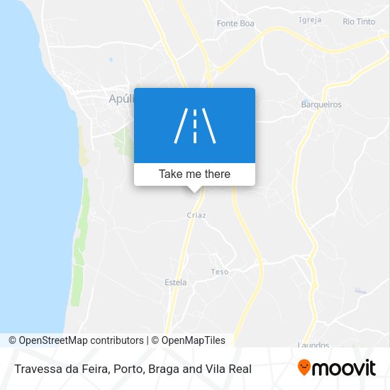 Travessa da Feira mapa