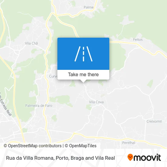 Rua da Villa Romana map