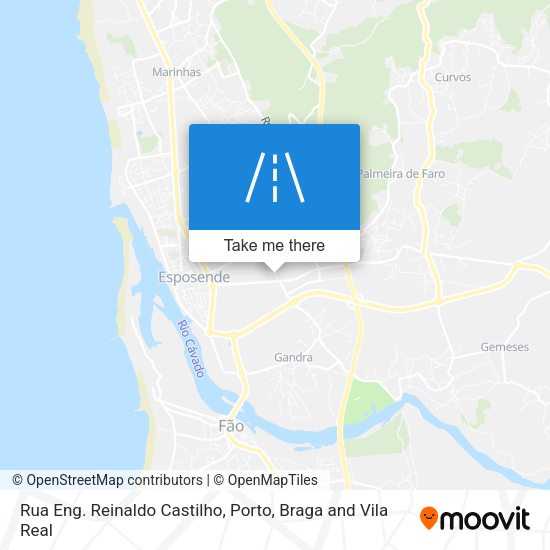 Rua Eng. Reinaldo Castilho mapa