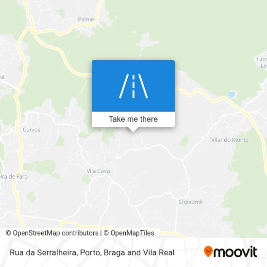 Rua da Serralheira map