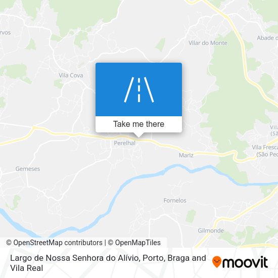 Largo de Nossa Senhora do Alívio mapa
