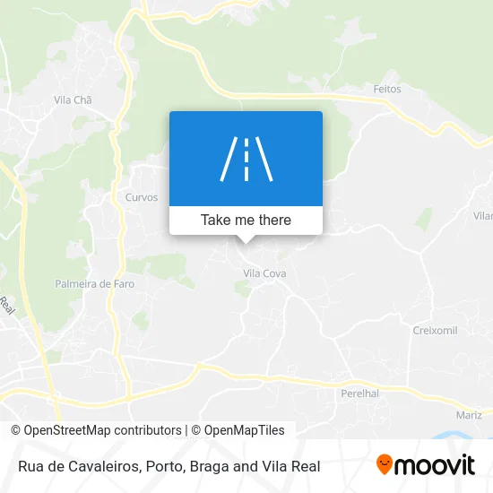 Rua de Cavaleiros map