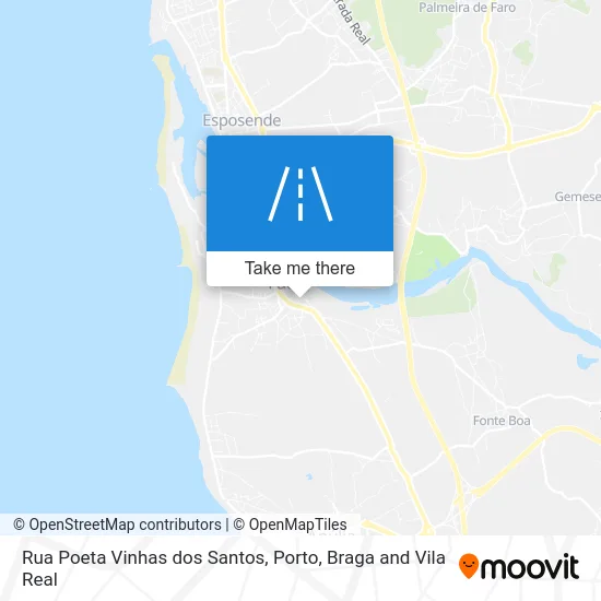 Rua Poeta Vinhas dos Santos map