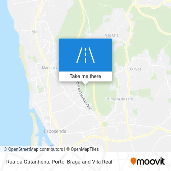 Rua da Gatanheira map