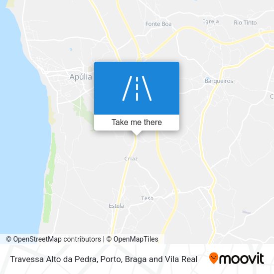 Travessa Alto da Pedra map
