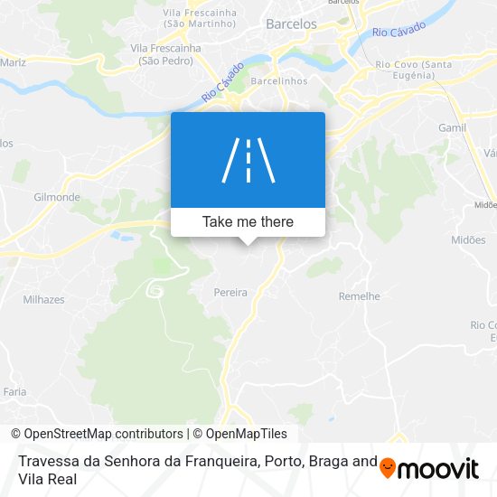 Travessa da Senhora da Franqueira mapa