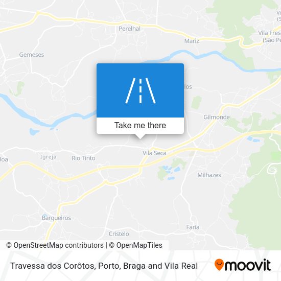 Travessa dos Corôtos map
