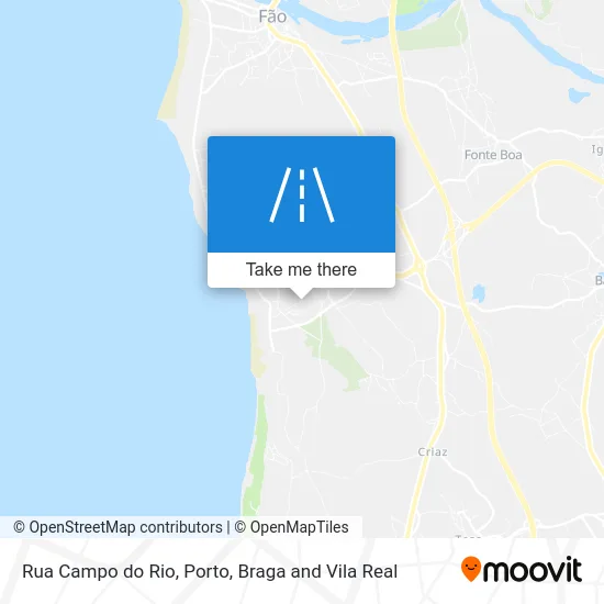 Rua Campo do Rio map