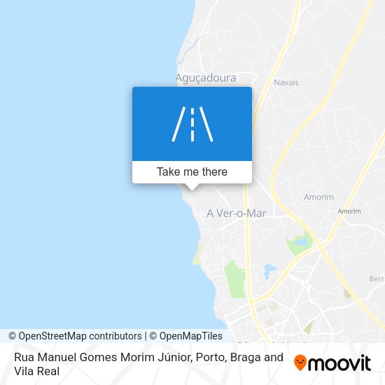 Rua Manuel Gomes Morim Júnior mapa