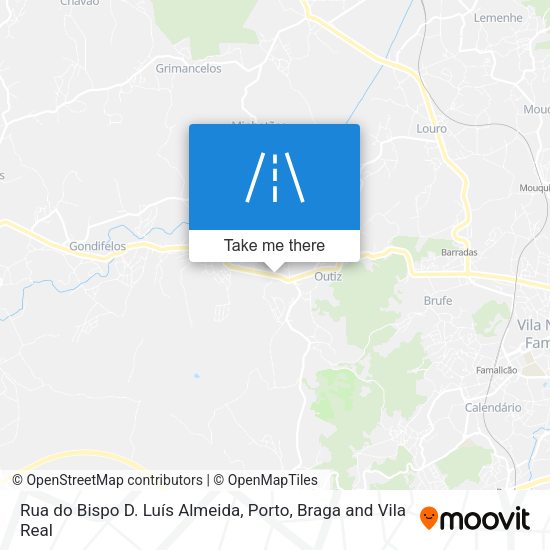 Rua do Bispo D. Luís Almeida map