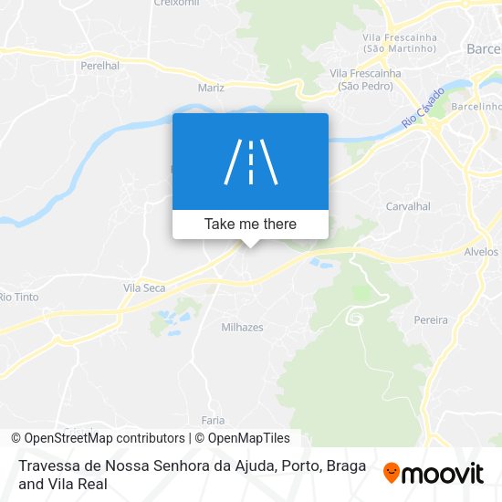 Travessa de Nossa Senhora da Ajuda map