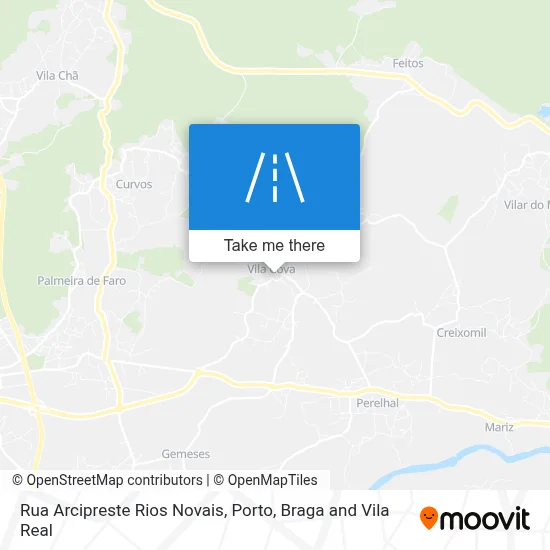 Rua Arcipreste Rios Novais map
