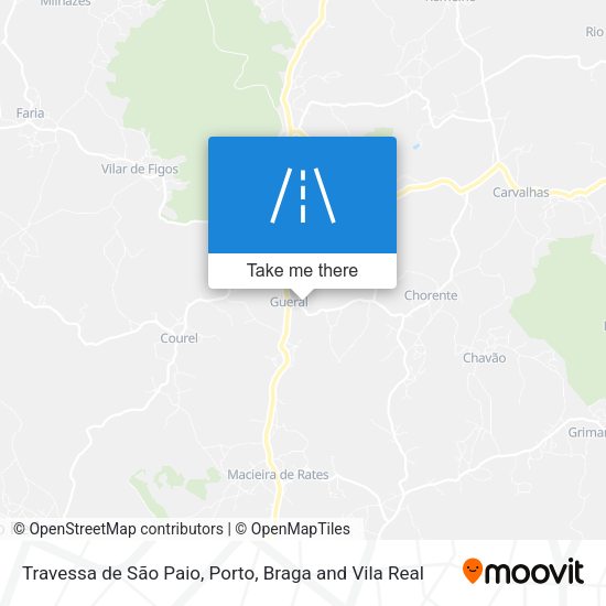 Travessa de São Paio map