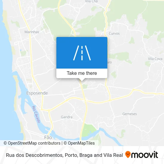 Rua dos Descobrimentos map