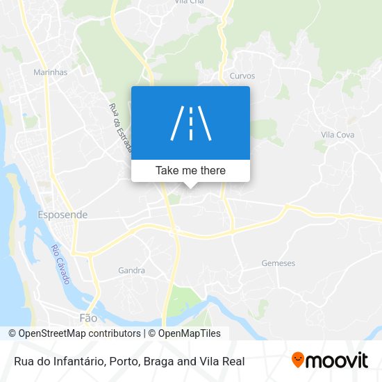 Rua do Infantário map