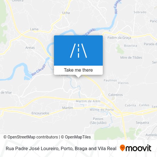 Rua Padre José Loureiro map