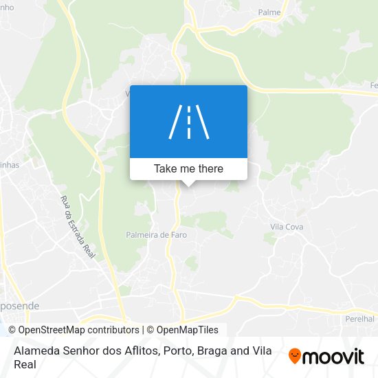 Alameda Senhor dos Aflitos map