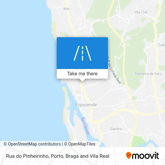 Rua do Pinheirinho map