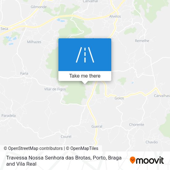 Travessa Nossa Senhora das Brotas map