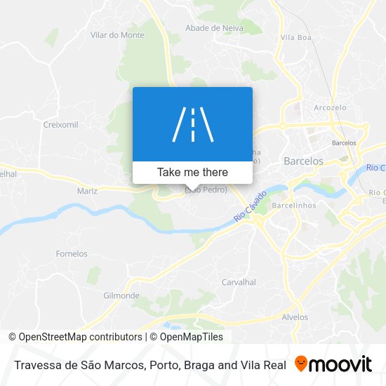 Travessa de São Marcos map
