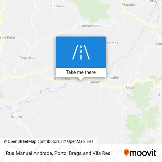 Rua Manuel Andrade map