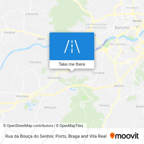 Rua da Bouça do Senhor map
