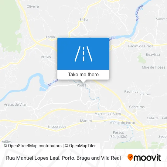 Rua Manuel Lopes Leal map