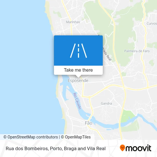 Rua dos Bombeiros map