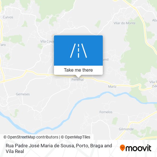 Rua Padre José Maria de Sousa map