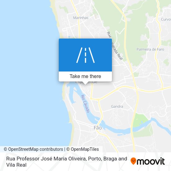 Rua Professor José Maria Oliveira map