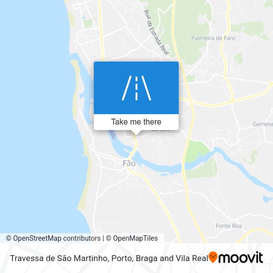 Travessa de São Martinho mapa