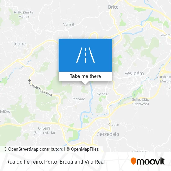 Rua do Ferreiro map