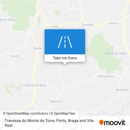 Travessa do Monte da Torre map