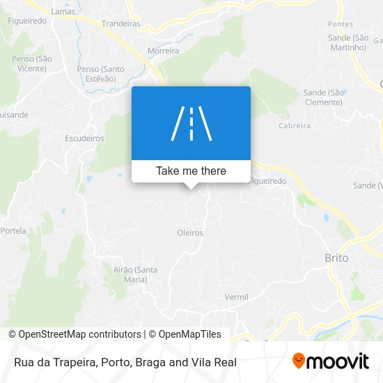 Rua da Trapeira map