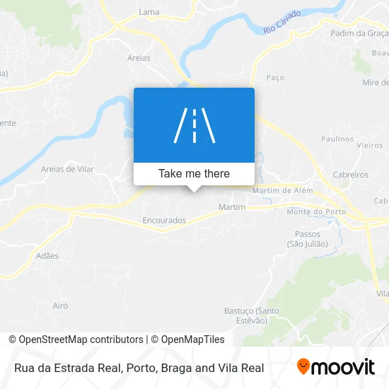 Rua da Estrada Real map