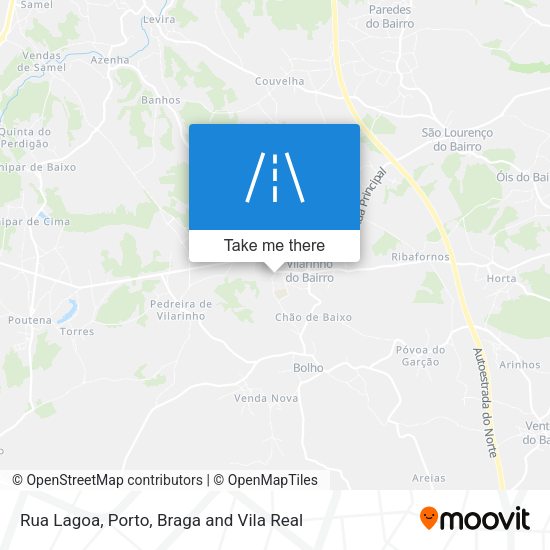 Rua Lagoa map