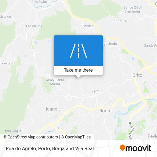 Rua do Agrelo map