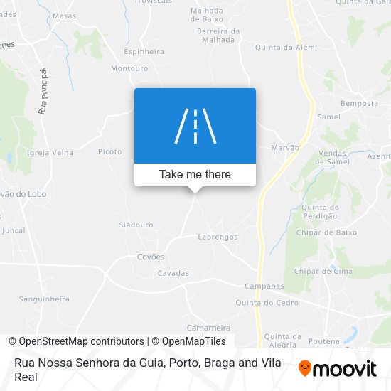 Rua Nossa Senhora da Guia map