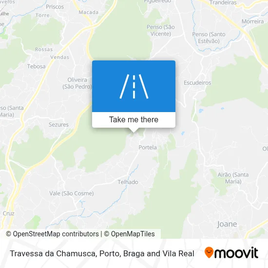 Travessa da Chamusca map