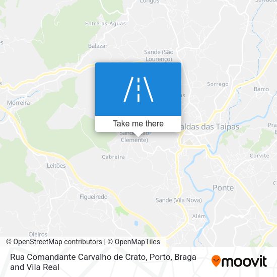 Rua Comandante Carvalho de Crato map