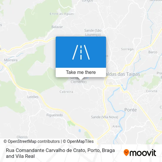 Rua Comandante Carvalho de Crato map