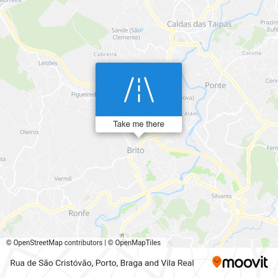 Rua de São Cristóvão map