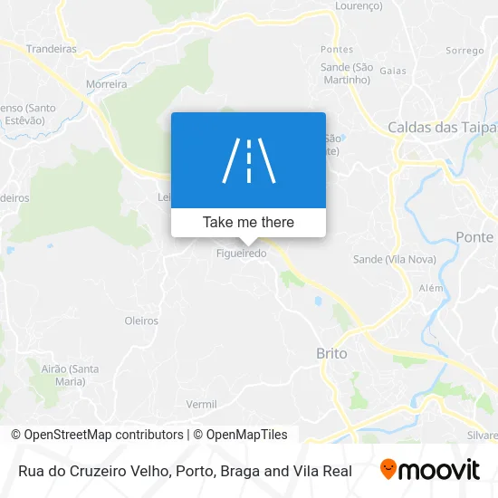 Rua do Cruzeiro Velho map