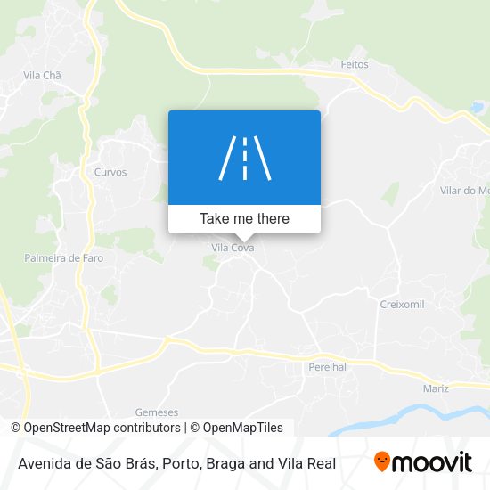 Avenida de São Brás map