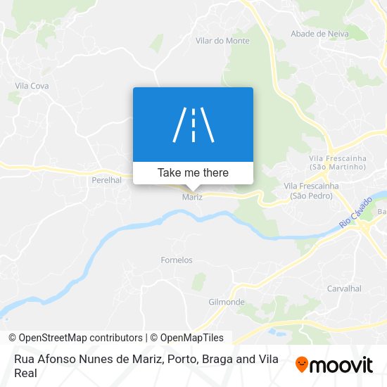 Rua Afonso Nunes de Mariz map